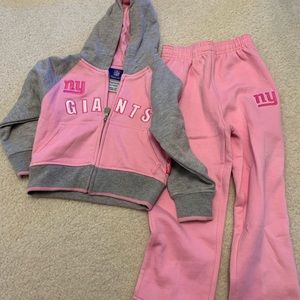NY Giants kids outfit